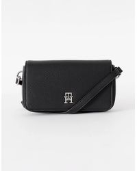 Tommy Hilfiger - Th Emblem Flap Crossover Bag - Lyst