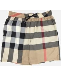 Burberry - Guildes Check Shorts Archive - Lyst