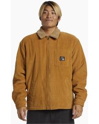 Quiksilver - Dna Sherpa Harrington Jacket - Lyst