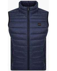 BOSS - Boss Odeno 2 Puffer Light Gilet - Lyst