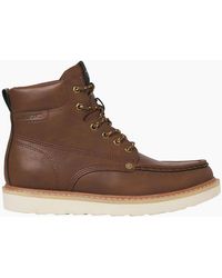 Jack & Jones - Archway Moc Boots Cognac - Lyst