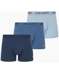 Lyle & Scott - 3-Pack Barclay Boxer Briefs, Combination - Lyst