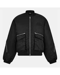 Represent - Contemporary Structured Bomber Jacket - Lyst