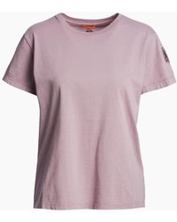 Parajumpers - Plain Taupe Alloy T-Shirt - Lyst