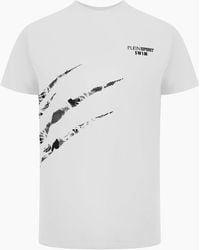 Philipp Plein - Plein Sport Scratch Logo T-Shirt - Lyst