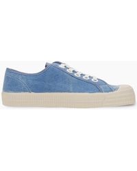 Novesta - Star Master Washed Canvas Trainers - Lyst