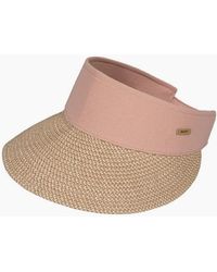 Barts - Vesder Raffia Sun Visor Baseball Cap - Lyst