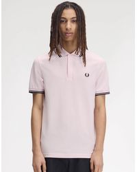 Fred Perry - Twin Tipped Signature Polo Shirt - Lyst