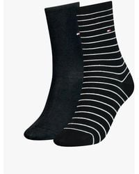 Tommy Hilfiger - 2-Pack Small Stripe Socks - Lyst