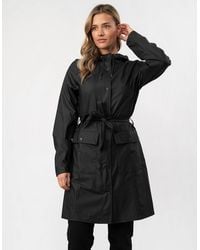 Rains - Curve Long Jacket - Lyst