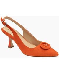 Lotus - Delfina Slingback Court Shoes - Lyst