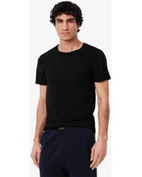 Lacoste - 3-Pack Plain T - Lyst