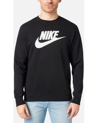 Nike - Dq4912 Sweatshirt Sportswear Club Fleece Crew Neck Pullover Jumper New - Lyst