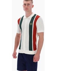 Sergio Tacchini - Montell Short Sleeve Knit Polo Shirt - Lyst