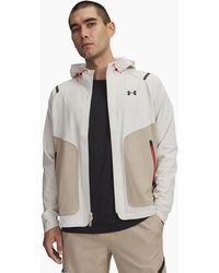 Under Armour - Unstoppable Hooded Training Jacket With Woven Cuff - Lyst