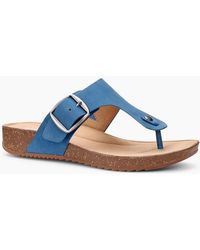 Hotter - Resort Toe Post Sandals - Lyst