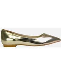 XY London - Ladies Bubbles Pointed Flat Ballerina Flats - Lyst