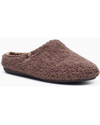 Hush Puppies - Good Textile Chocolate Slippers - Lyst