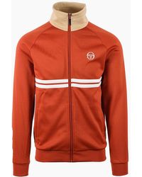 Sergio Tacchini - Dallas Track Top Rooibos Tea/Desert/Gardenia - Lyst