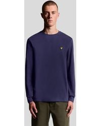Lyle & Scott - Long Sleeve Cotton T-Shirt - Lyst