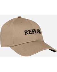 Replay - Embroidered Logo Baseball Cap - Lyst
