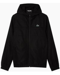 Lacoste - Zipped Hooded Tracksuit Jacket - Lyst