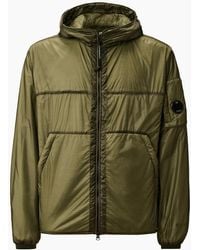 C.P. Company - Nada Shell Padded Hooded Lens Jacket - Lyst