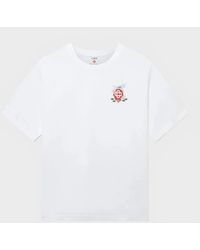 CASABLANCA - Dragonfly Floral Printed Oversized T-Shirt - Lyst