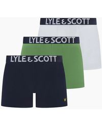 Lyle & Scott - Daniel 3 Pack Trunks - Lyst