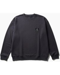 Snow Peak - Snow Peak Square Logo Crewneck Pullover - Lyst