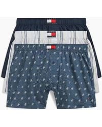 Tommy Hilfiger - Woven Boxer Boxer Shorts Multicoloured - Lyst