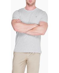 GANT - Regular Fit Short Sleeve Shield Logo T-Shirt - Lyst