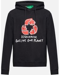 DSquared² - One Life One Planet Hoodie - Lyst