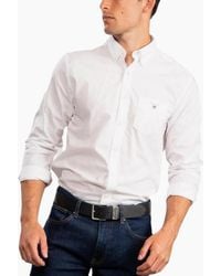 GANT - Oxford Shirts Regular Fit - Lyst