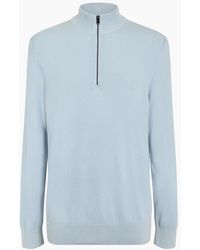 BOSS - Hbb Ebrando Zipped Crew Neck Jumper - Lyst