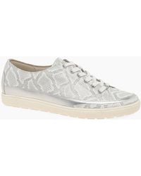 Caprice - Star Casual Lace Up Trainers - Lyst