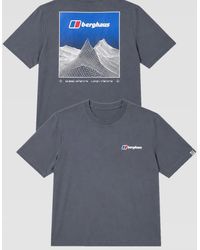 Berghaus - Pinnacle Point Graphic Mountain T Shirt - Lyst