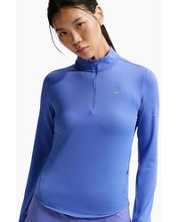 Nike - Ladies Swift Quarter Zip Running Top - Lyst