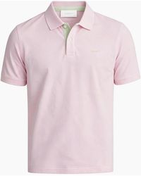GANT - Polo Shirt Contrast Short Sleeve Summer Polo Cotton - Lyst
