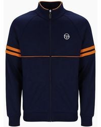 Sergio Tacchini - Orion Track Top Jacket Maritime/ Pepper - Lyst