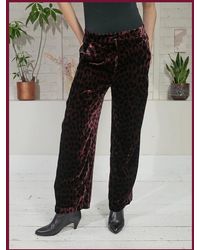 Nooki Design - Tori Leopard Tuxedo Pants - Lyst