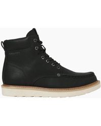 Jack & Jones - Archway Moc Boots Anthracite - Lyst