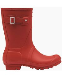 HUNTER - Original Short Wellington Boots - Lyst