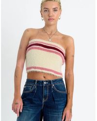 The Ragged Priest - Tube Sleeveless Regular Fit Top - Lyst