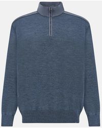 Paul & Shark - Technical 1/4 Zip Typhoon Sweater - Lyst