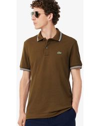 Lacoste - Regular Fit Trim Accent L.12.12 Polo Shirt - Lyst