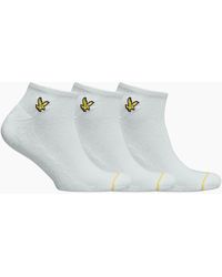 Lyle & Scott - 3-Pack Ross Trainer Socks - Lyst