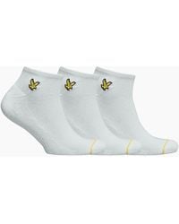 Lyle & Scott - 3-Pack Ross Trainer Socks - Lyst