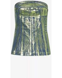 Amy Lynn - Tube Sleeveless Slim Fit Top - Lyst