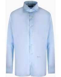 Aquascutum - Plain Long Sleeve Shirt - Lyst